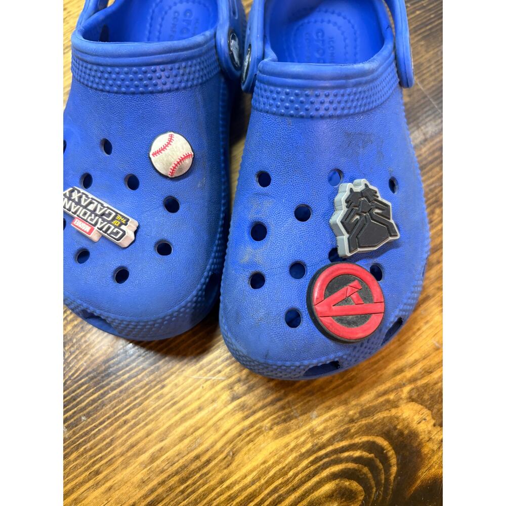 Crocs Blue Clogs Size C11 - Picture 6 of 10